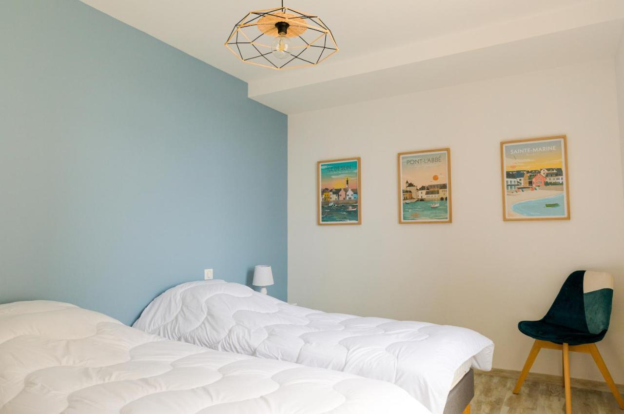 Appartement 4 personnes avec vue mer Île-Tudy Extérieur photo