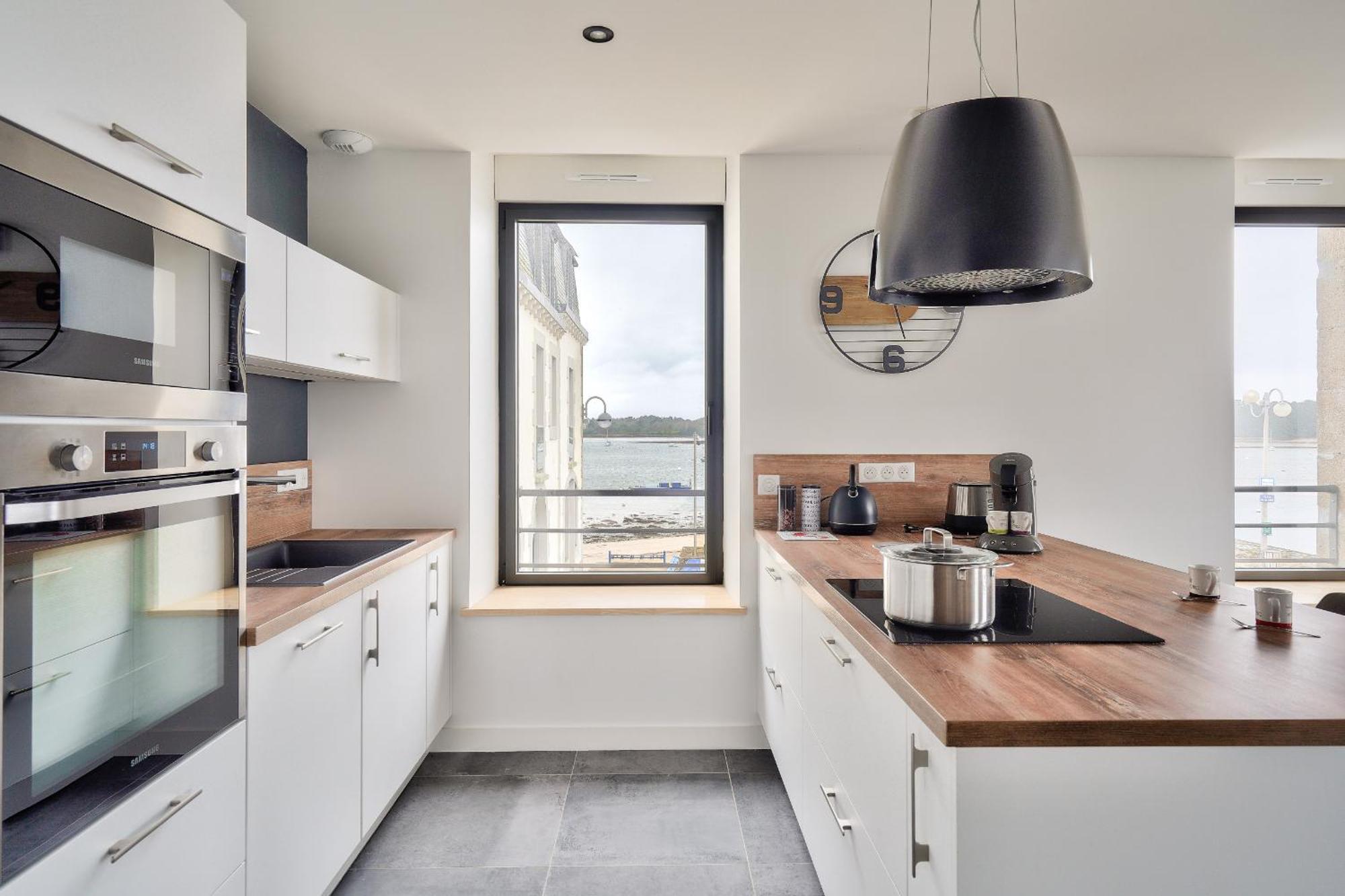 Appartement 4 personnes avec vue mer Île-Tudy Extérieur photo