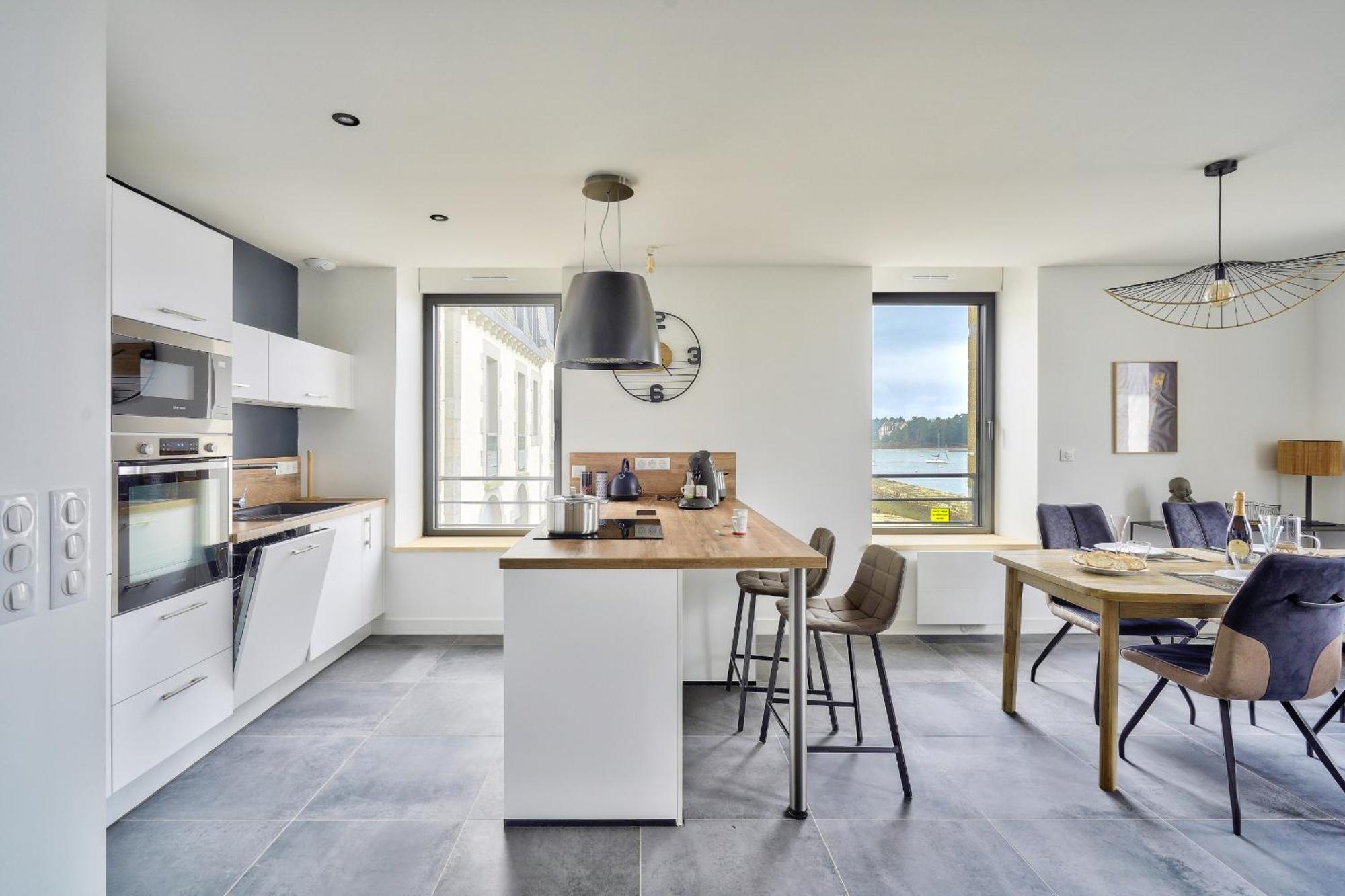 Appartement 4 personnes avec vue mer Île-Tudy Extérieur photo