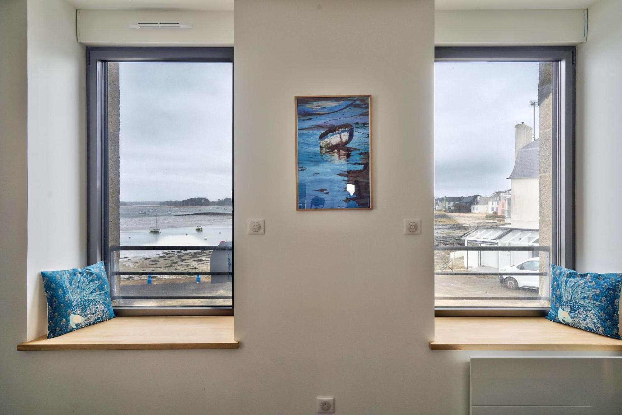 Appartement 4 personnes avec vue mer Île-Tudy Extérieur photo