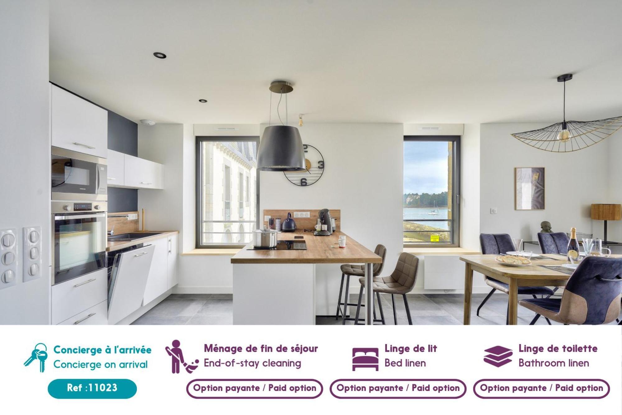 Appartement 4 personnes avec vue mer Île-Tudy Extérieur photo